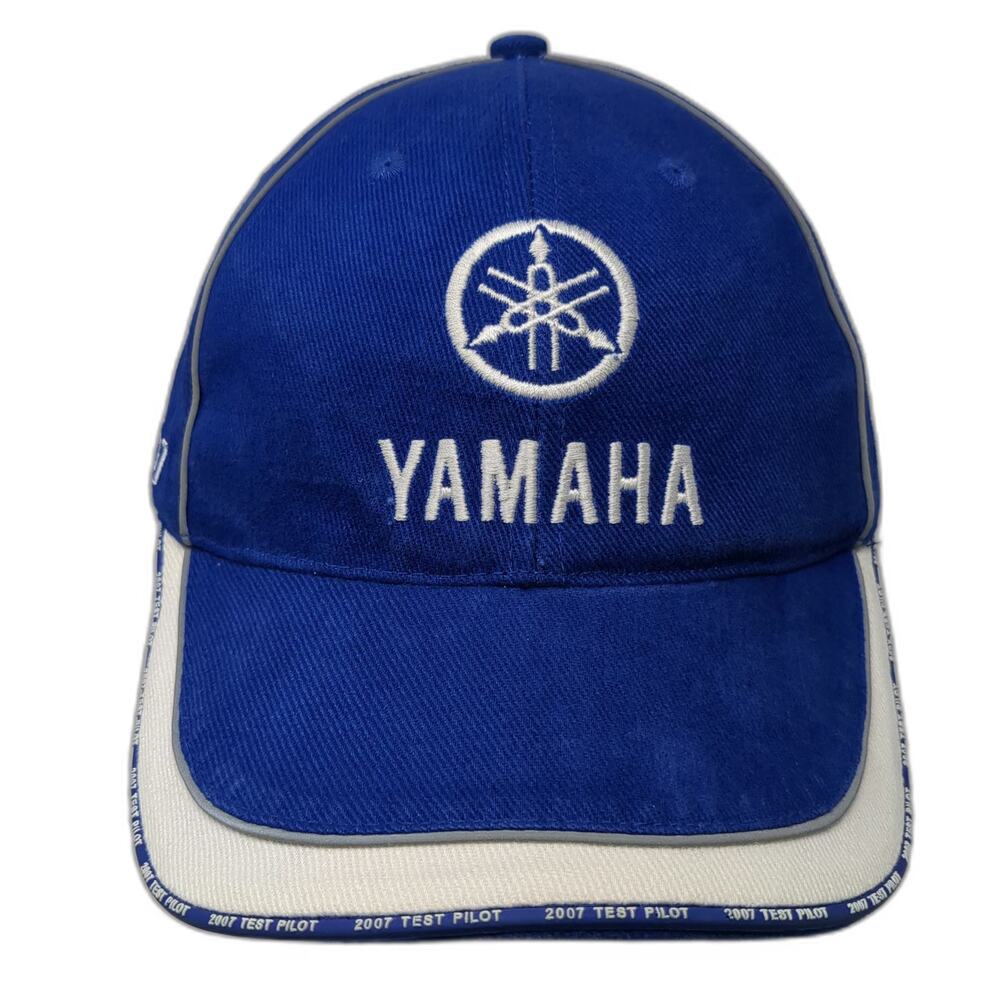 Yamaha Baseball Cap Blue White One Size 2007 Test Pilot American Flag hat
